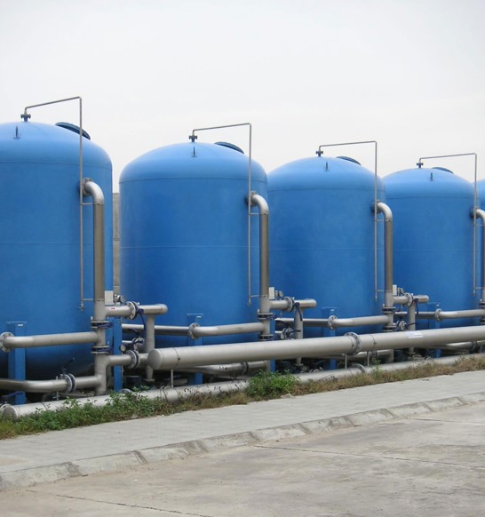 Water Treatment Tertiary Treatment Polishing Filtration Tanks 2