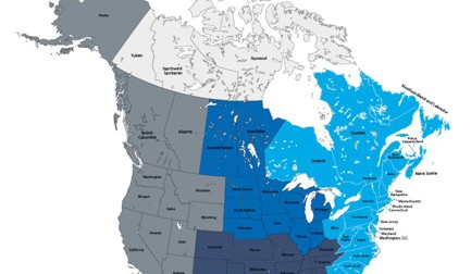 North America sub regions