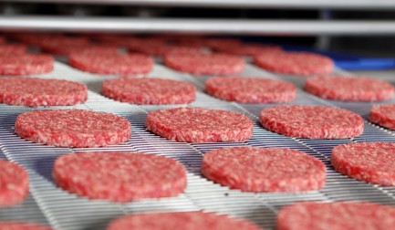 Ligne de production de steaks hachés