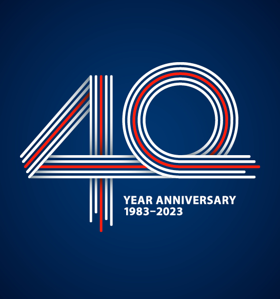 40 Year Marel Anniversary Logotype