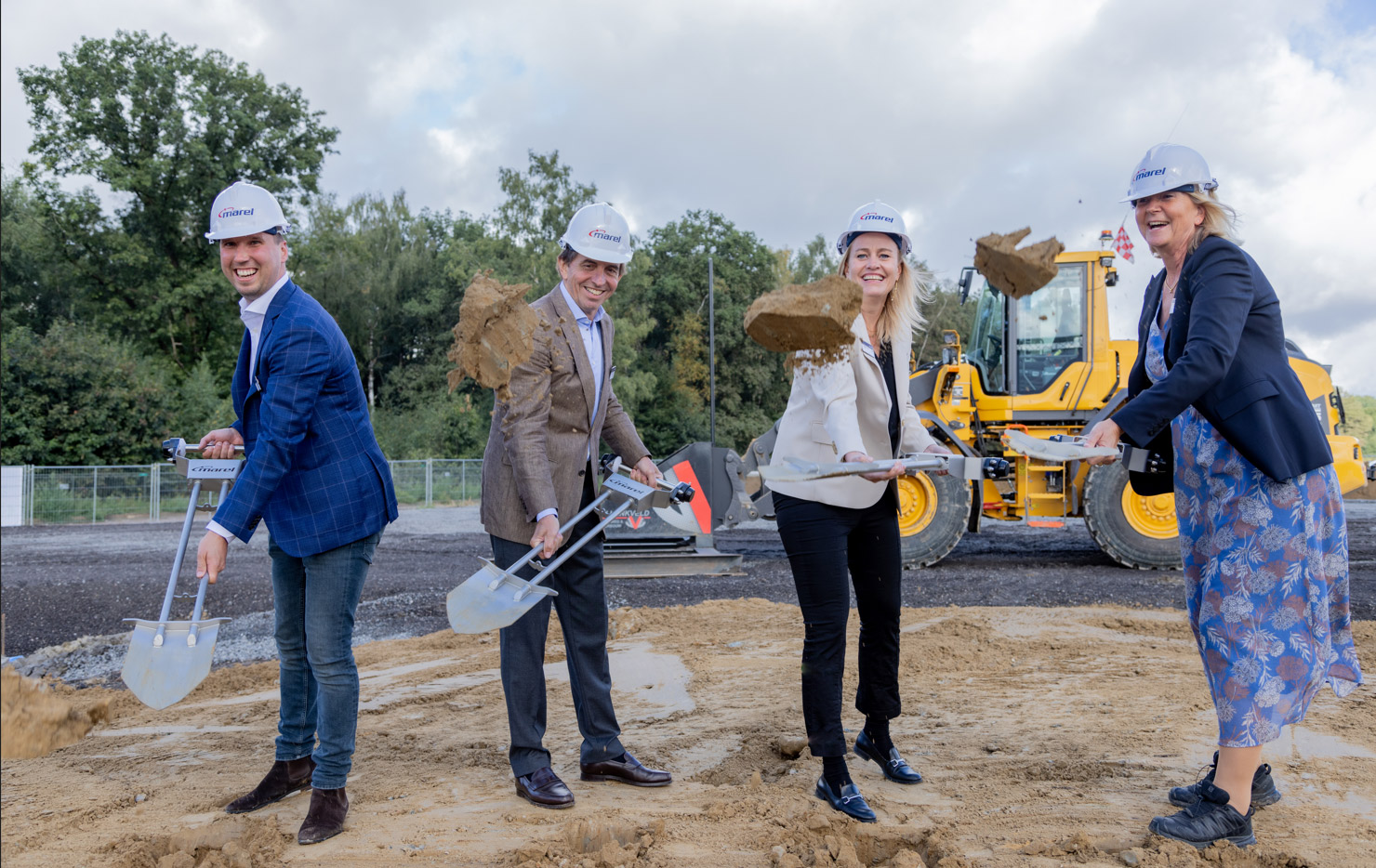 Marel breaks ground for a new global distribution center