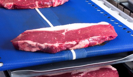 Linien für Steaks aus ganzem Muskelfleisch