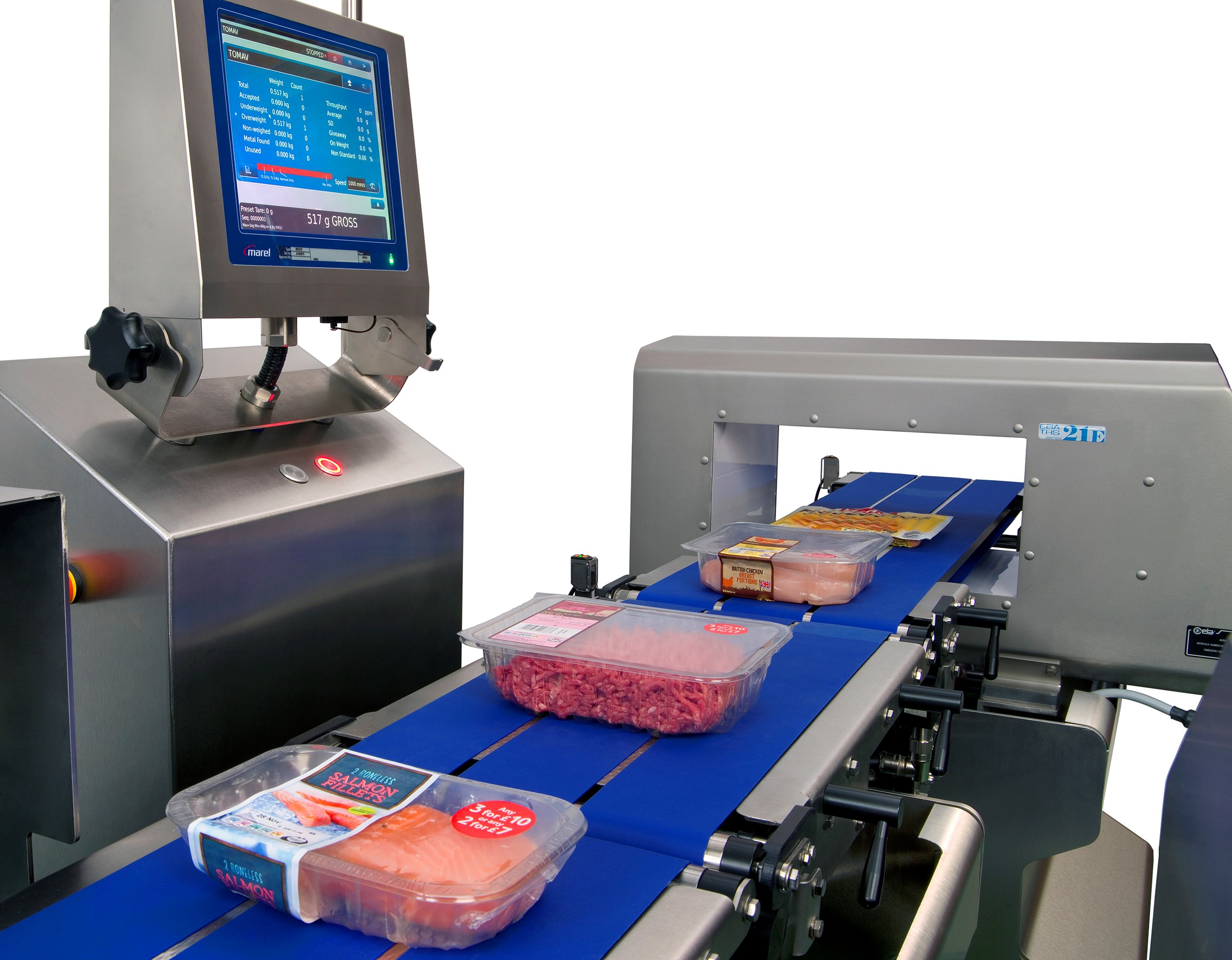 Innova Checkweigher poultry