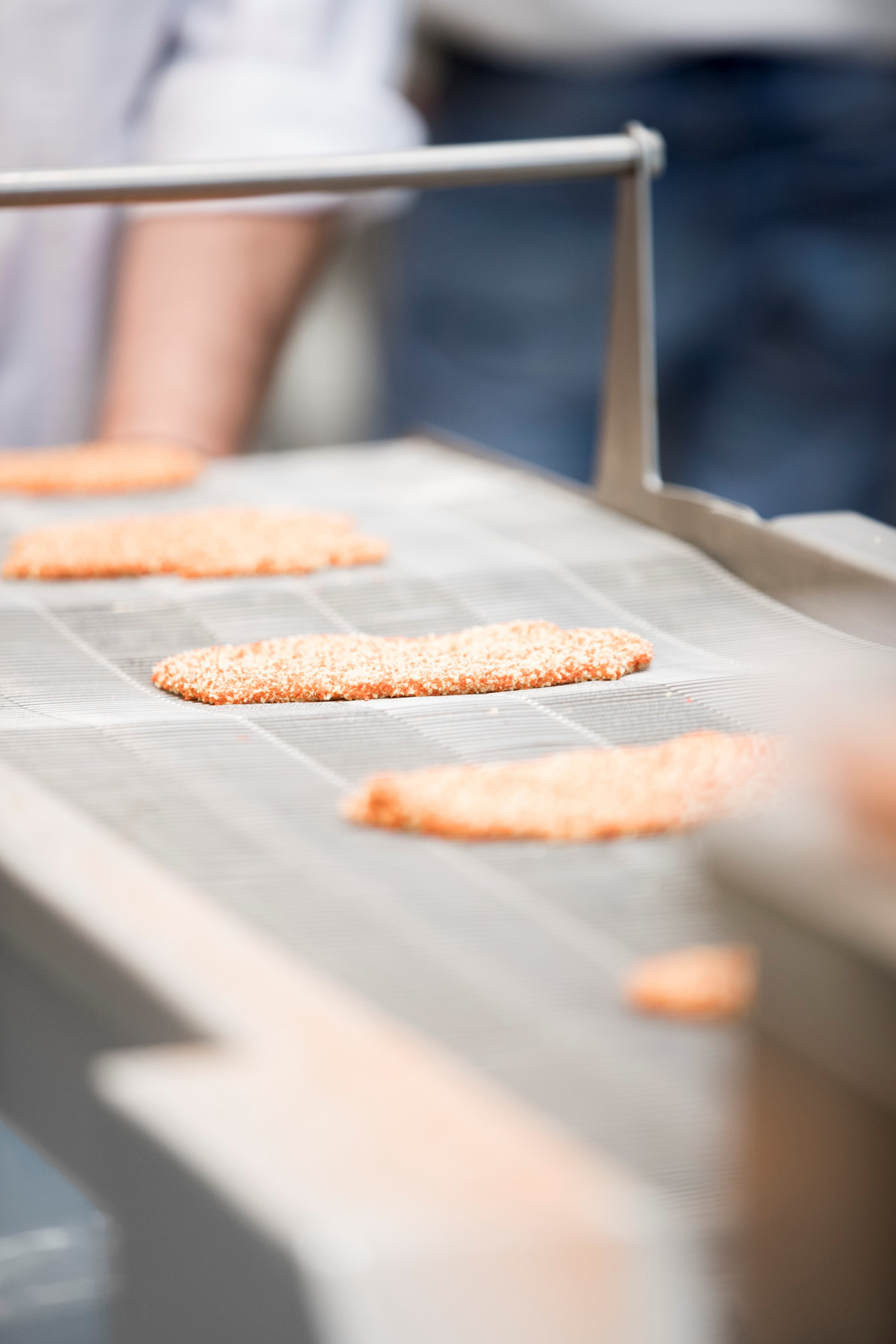 Marel's food processing convenience line creates highest quality schnitzels