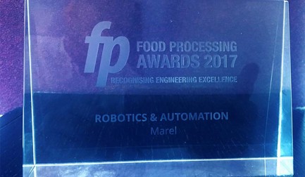 Robot with a Knife wins Food Processing award