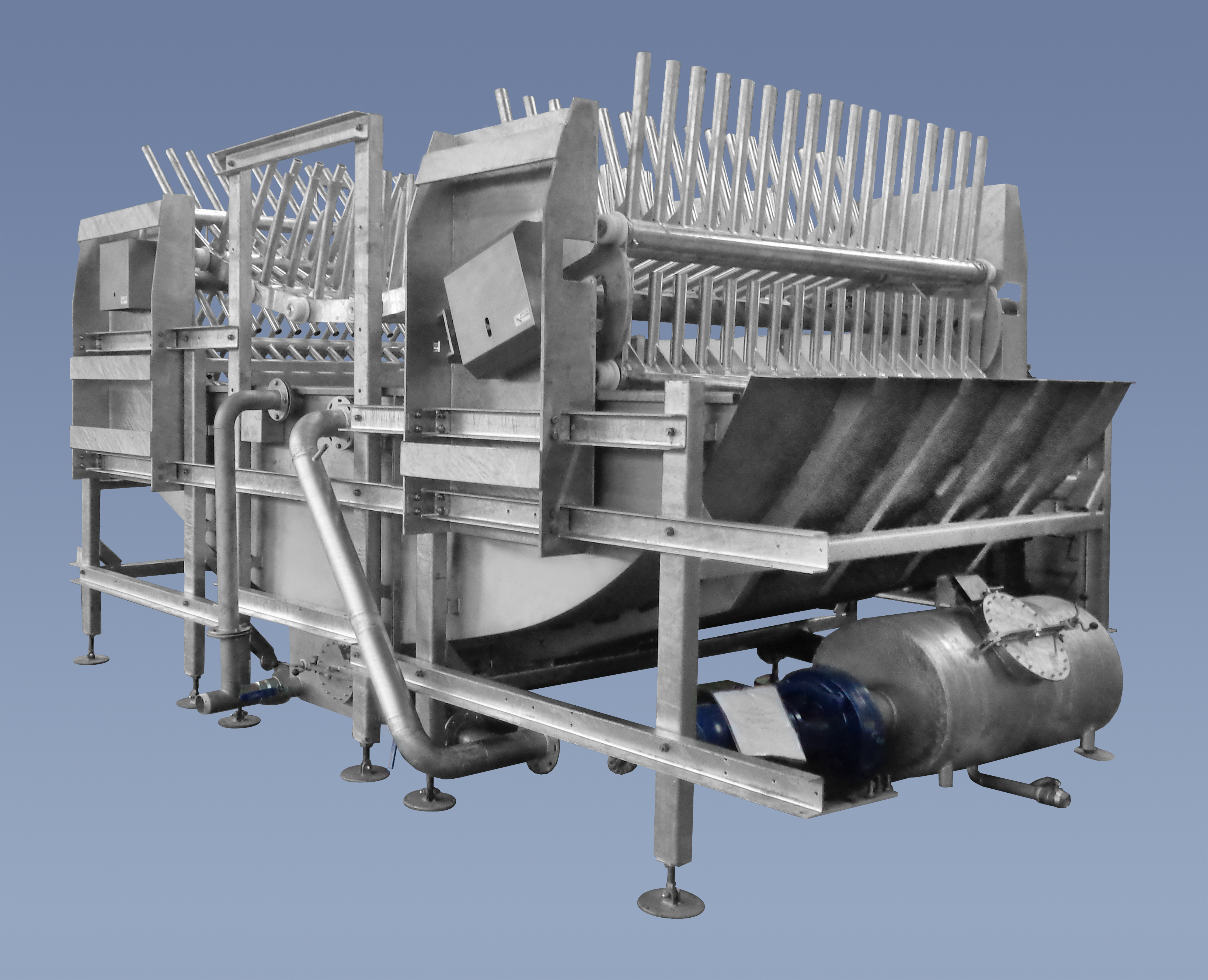 Transversal Tank For Swine Scalding Pork Processing Plant