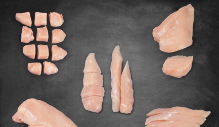 6 questions sur le portionnement de volumes élevés de filets de poulet