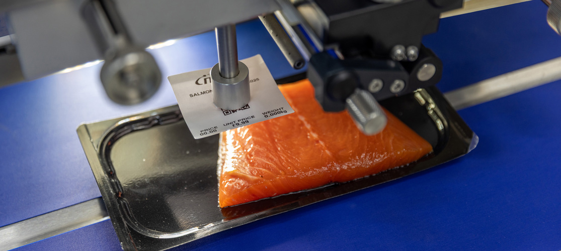 WPL Wiegh Price Labeler Salmon