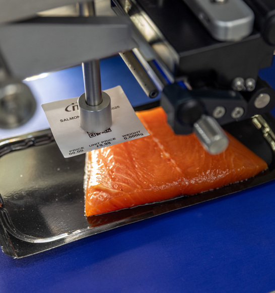 WPL Wiegh Price Labeler Salmon