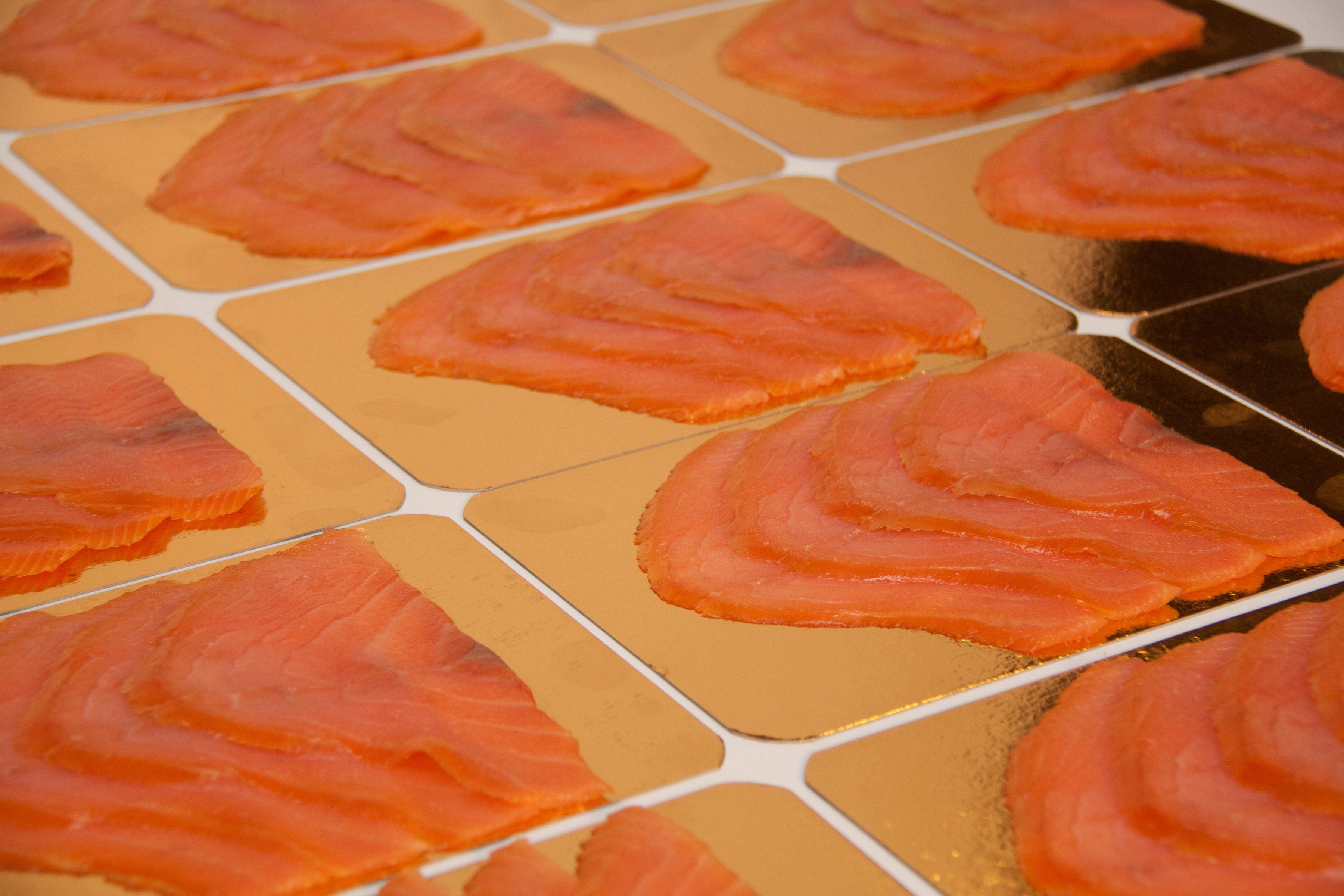 Salmon slicing expertise