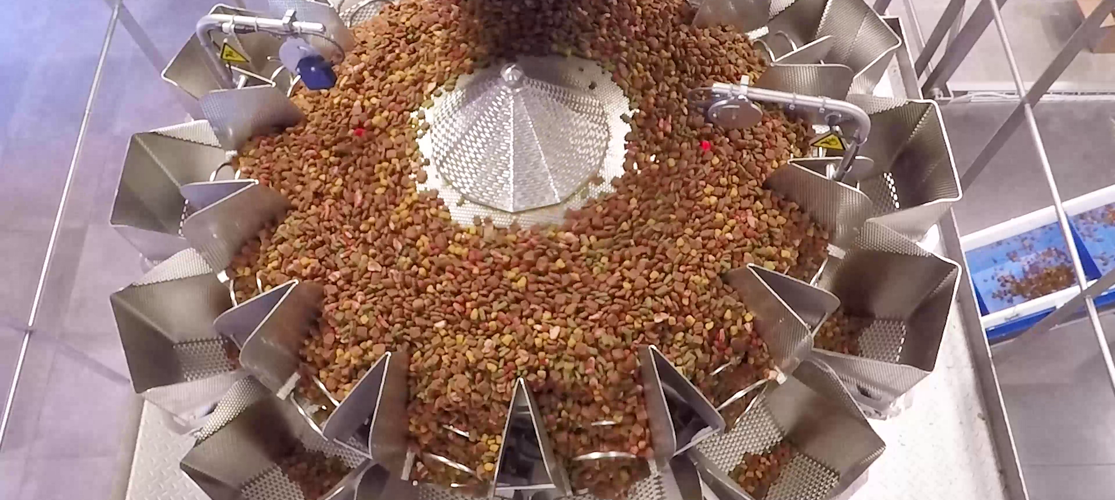 Marel Multihead Weigher Batches Kibble