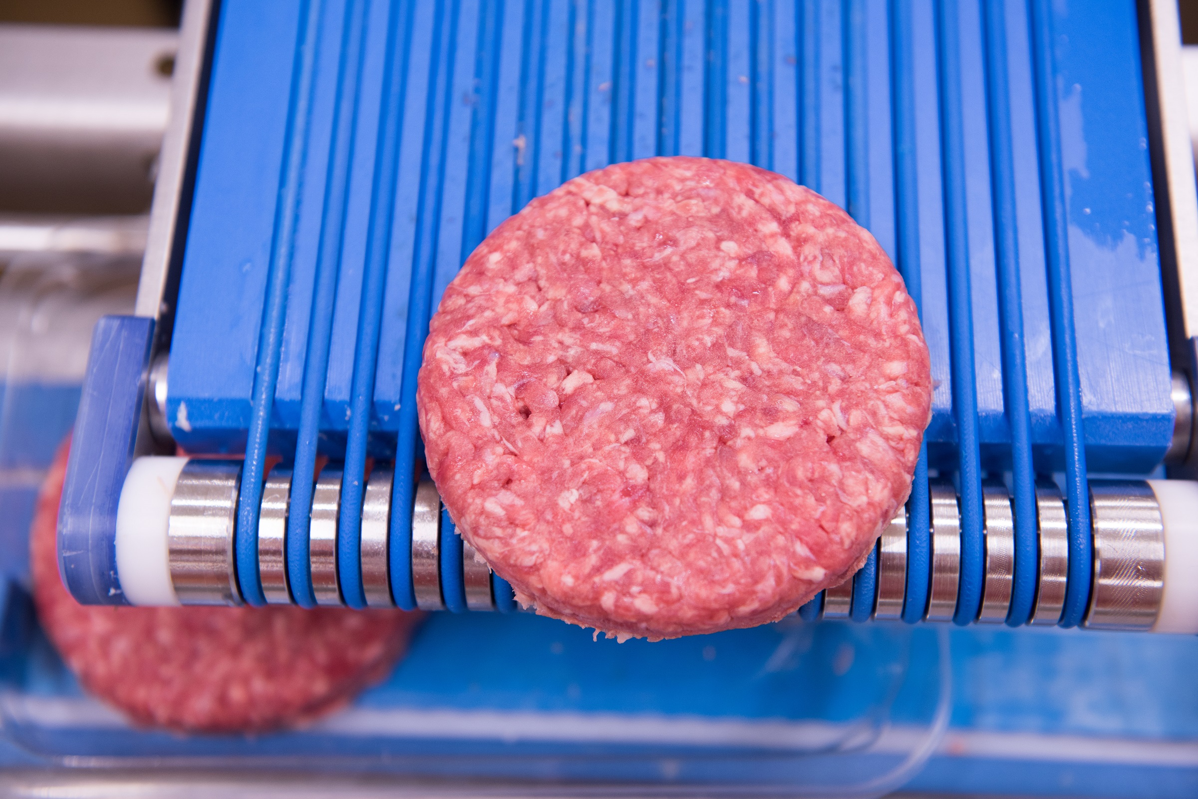 The appearance of a burger patty, in an uncooked and a cooked state, will strongly influence the buyer decision process.