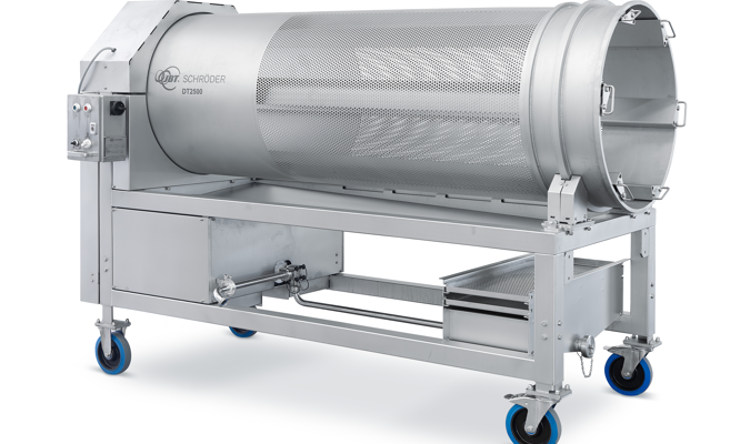 JBT Schröder DT 2500 Continuous tumbler