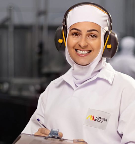 Aurora Coop Factory Woman