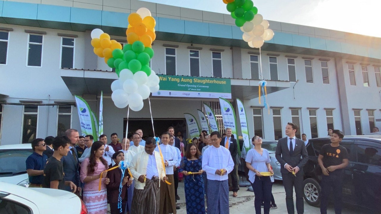 New poultry processing plant in Myanmar with Dutch roots