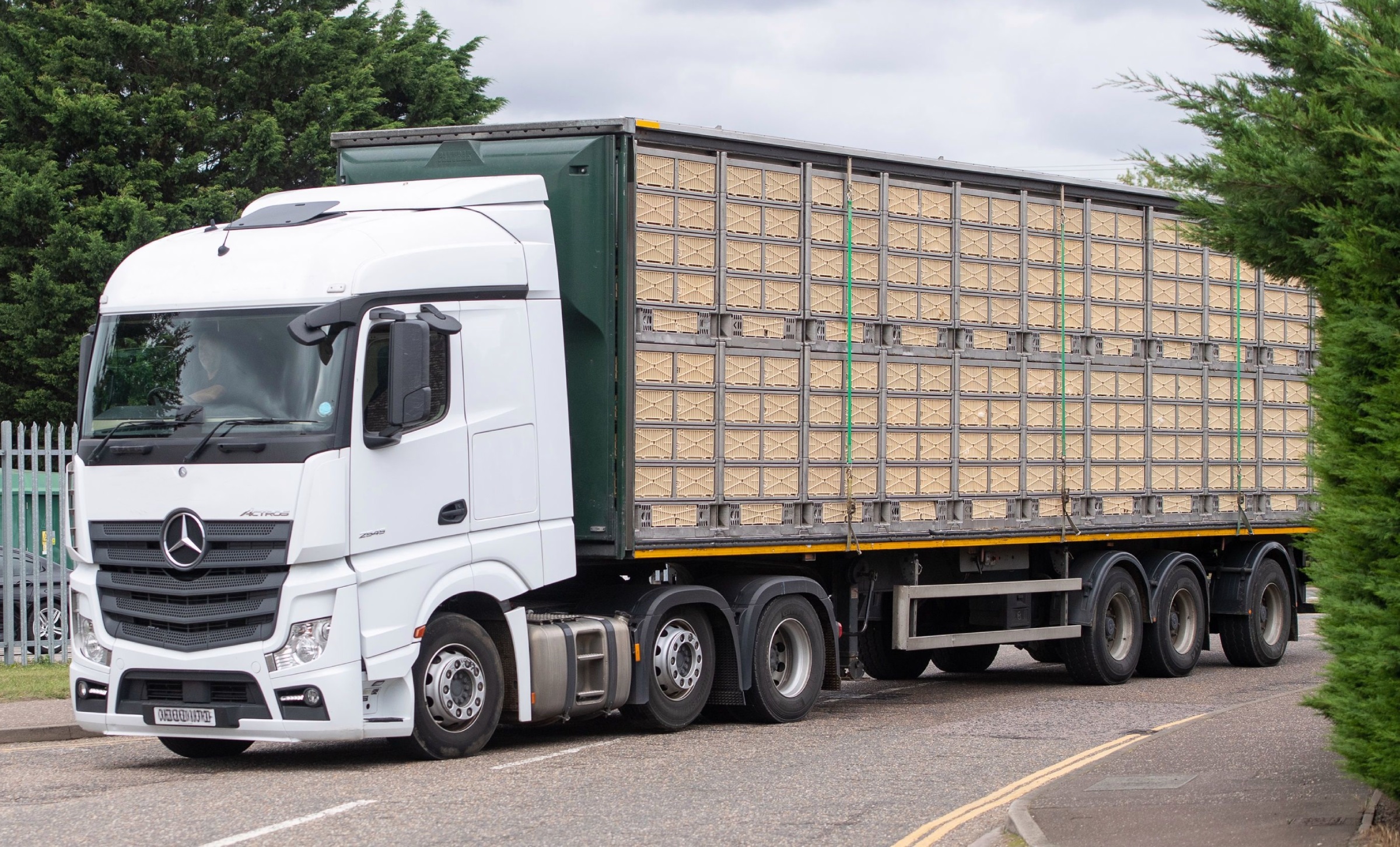 A smooth transport from grower to processor