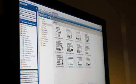Innova Labelling Pc Screen