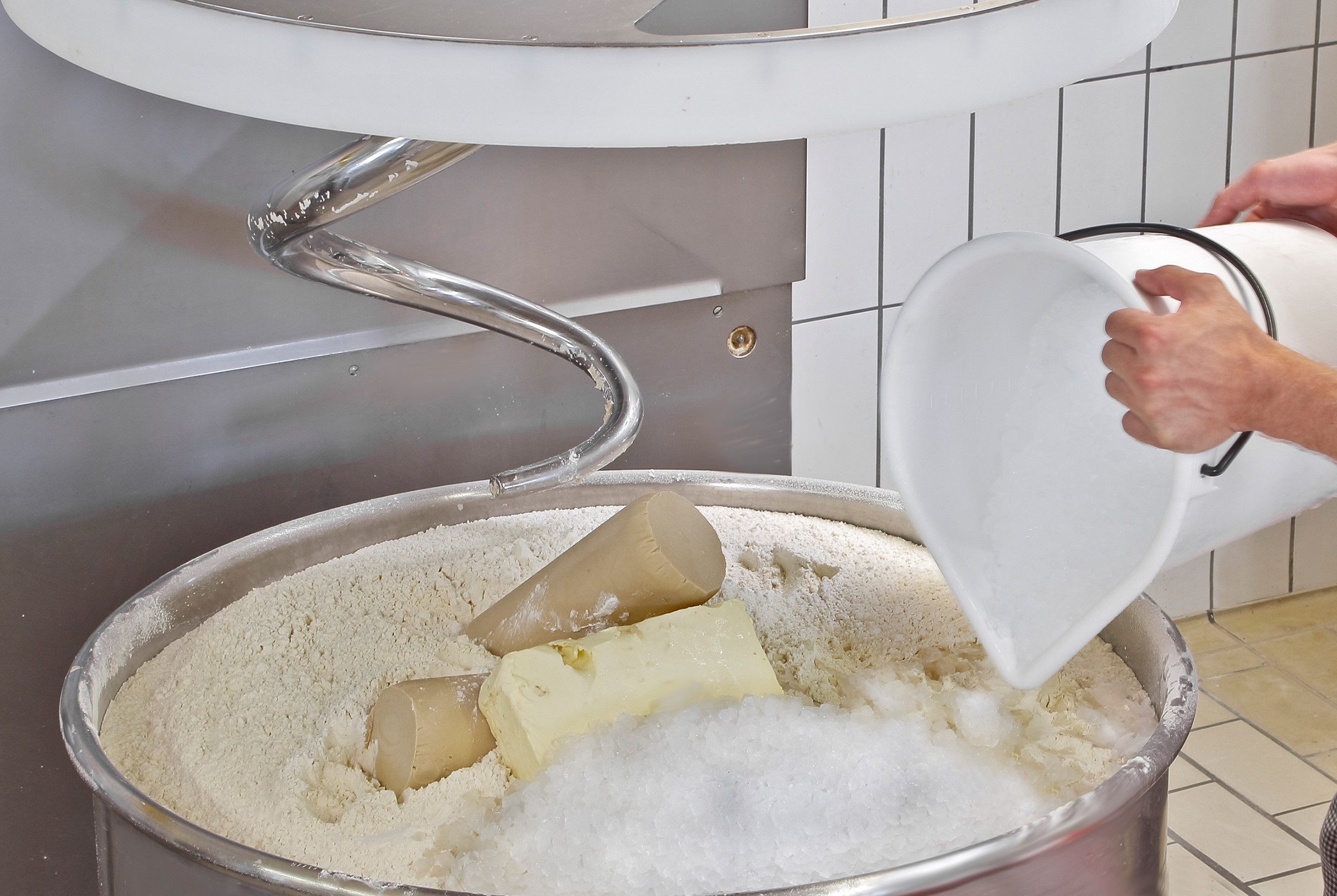 MAJA nugget ice for dough refrigeration