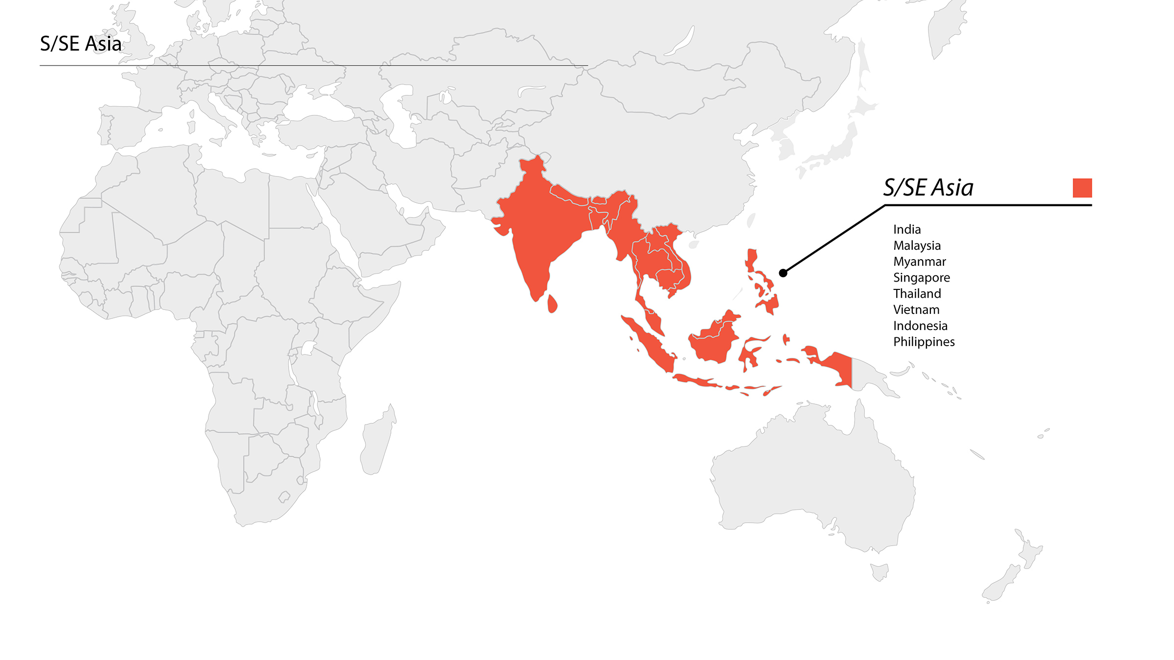 Service Map S E Asia