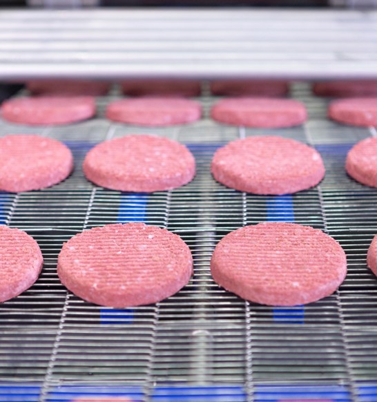 Revoportioner Forming Plant Based Burgers