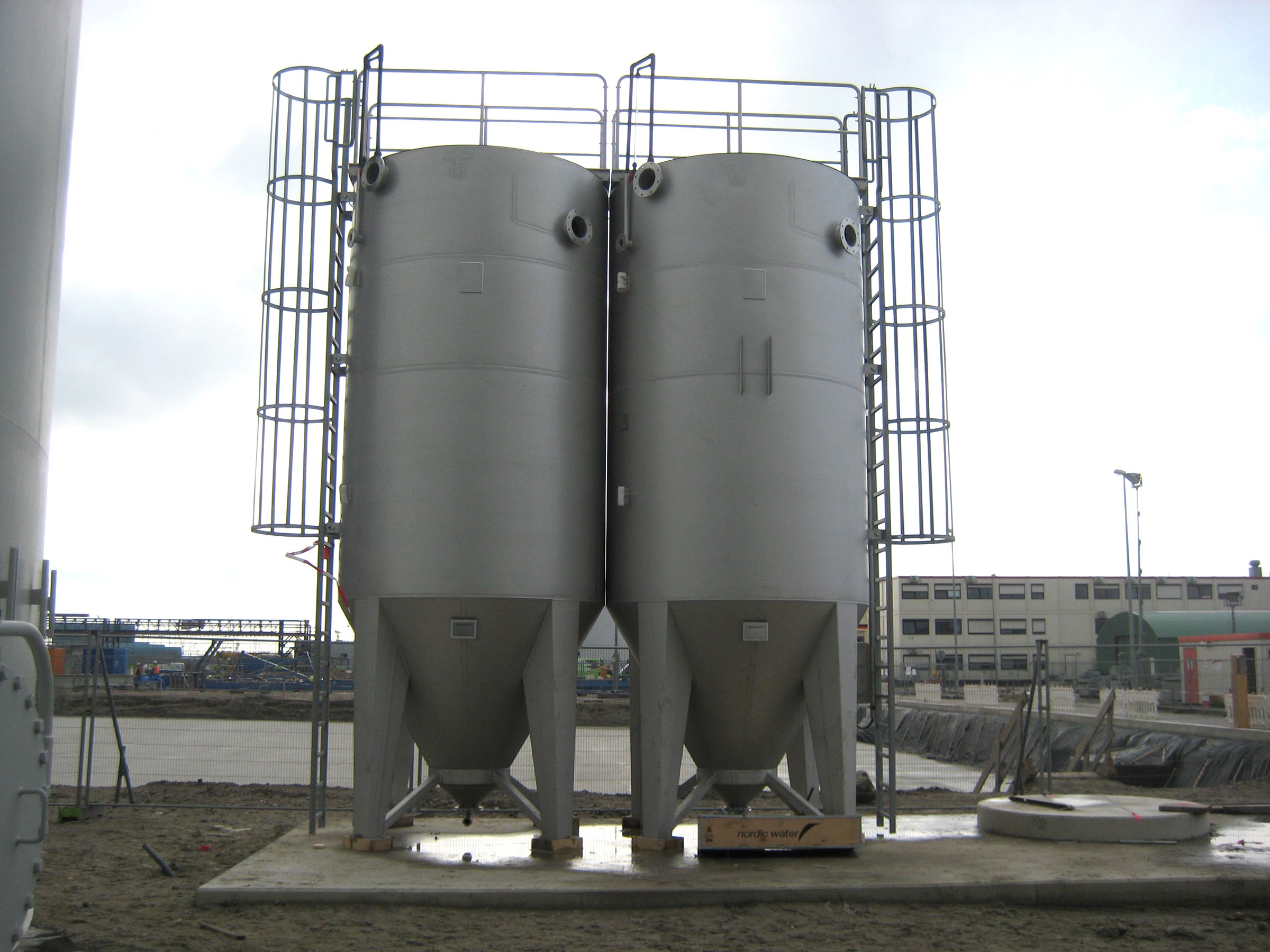Water Treatment Tertiary Treatment Polishing Filtration Tanks