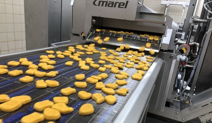 Record mondial de production de nuggets sur une ligne de 700 mm
