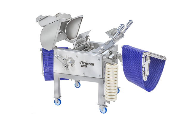 A Skin Skinning Machine Cleaning