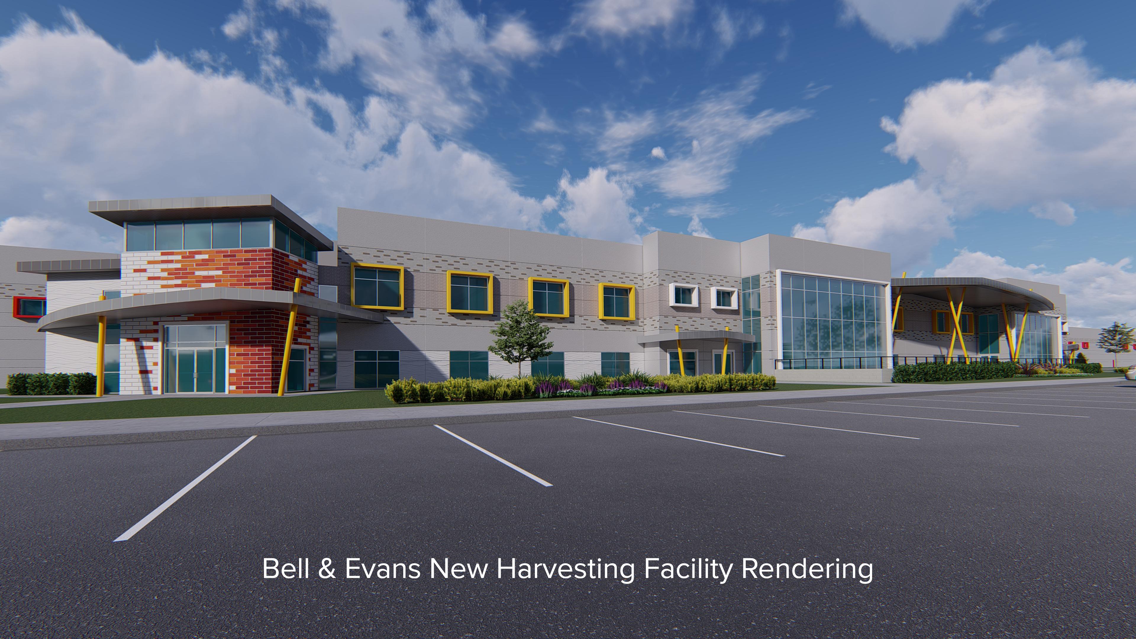 Bell & Evans New Harvesting Facility Rendering