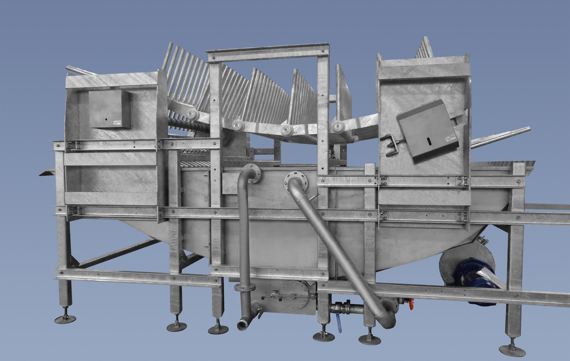 Transversal Tank For Swine Scalding Pork Processing