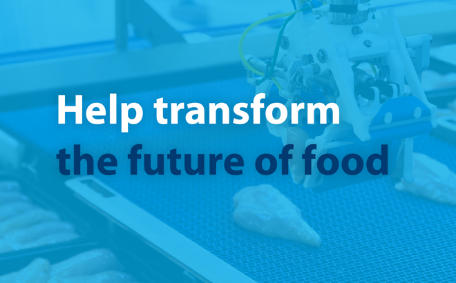 Help Transform The Future Of Food Light Blue