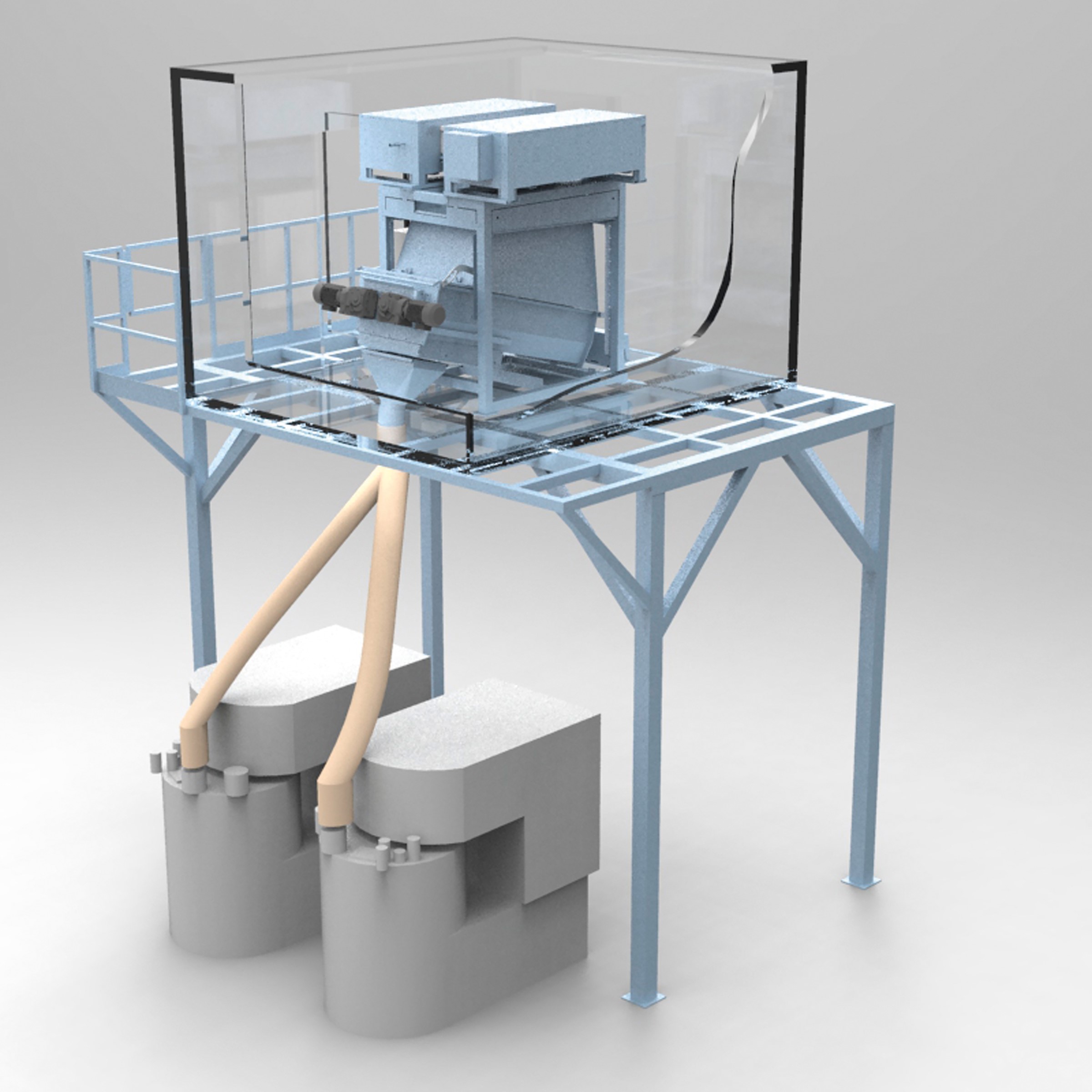MAJA VS5 ice batching solution for industrial dough production