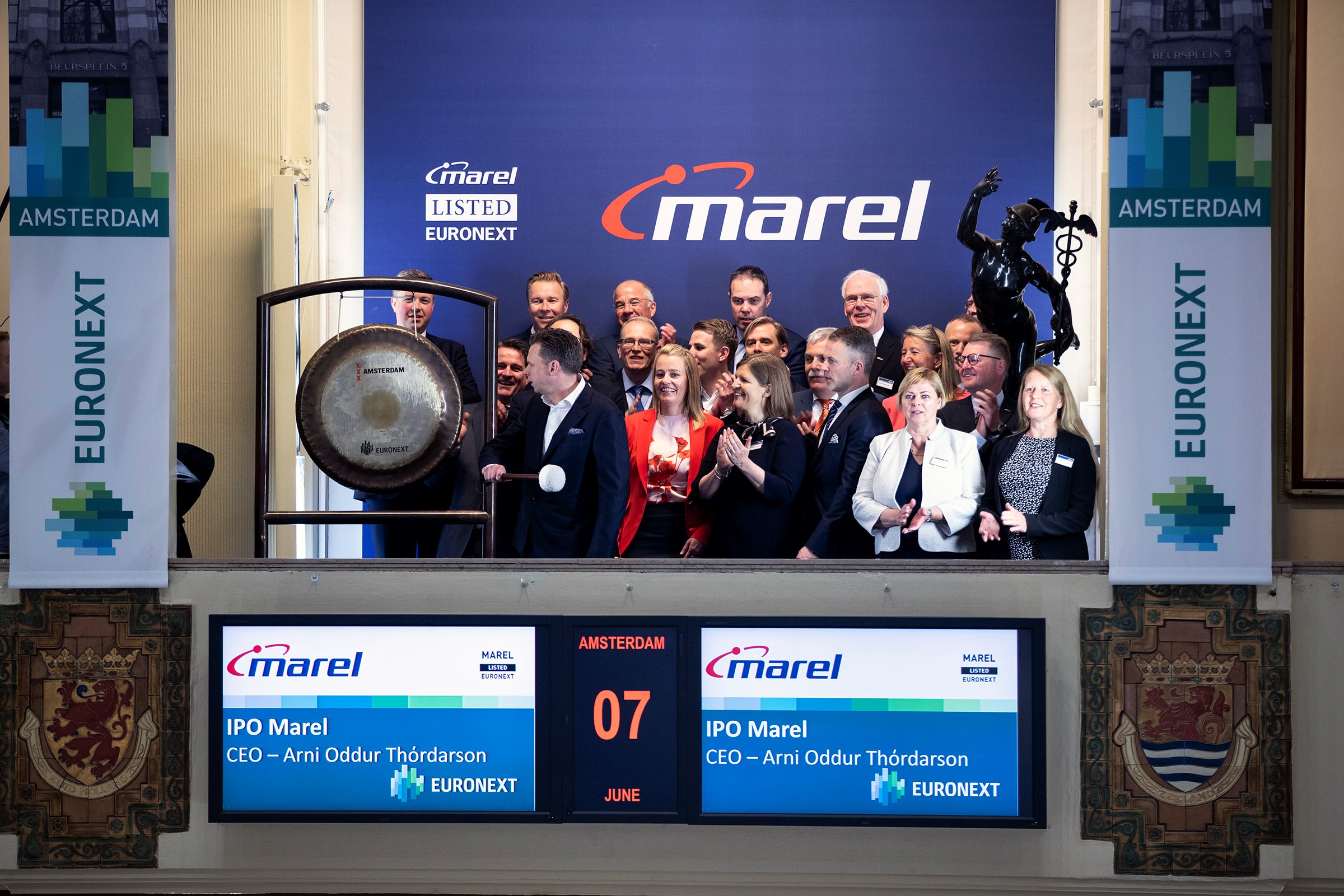 Listing on Euronext - Marel