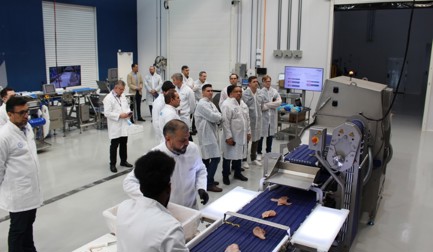 Marel receives processors from the meat and poultry industries at Demo Center Campinas