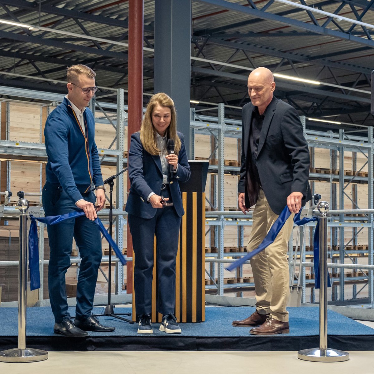 Marel unveils new Global Distribution Center in Eindhoven, Netherlands